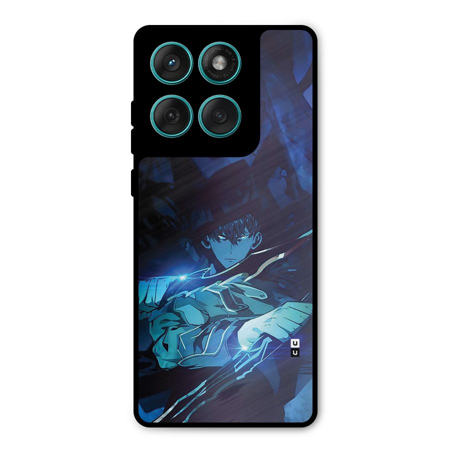 Jinwoo Fighting Mode Metal Back Case for Motorola Edge 60