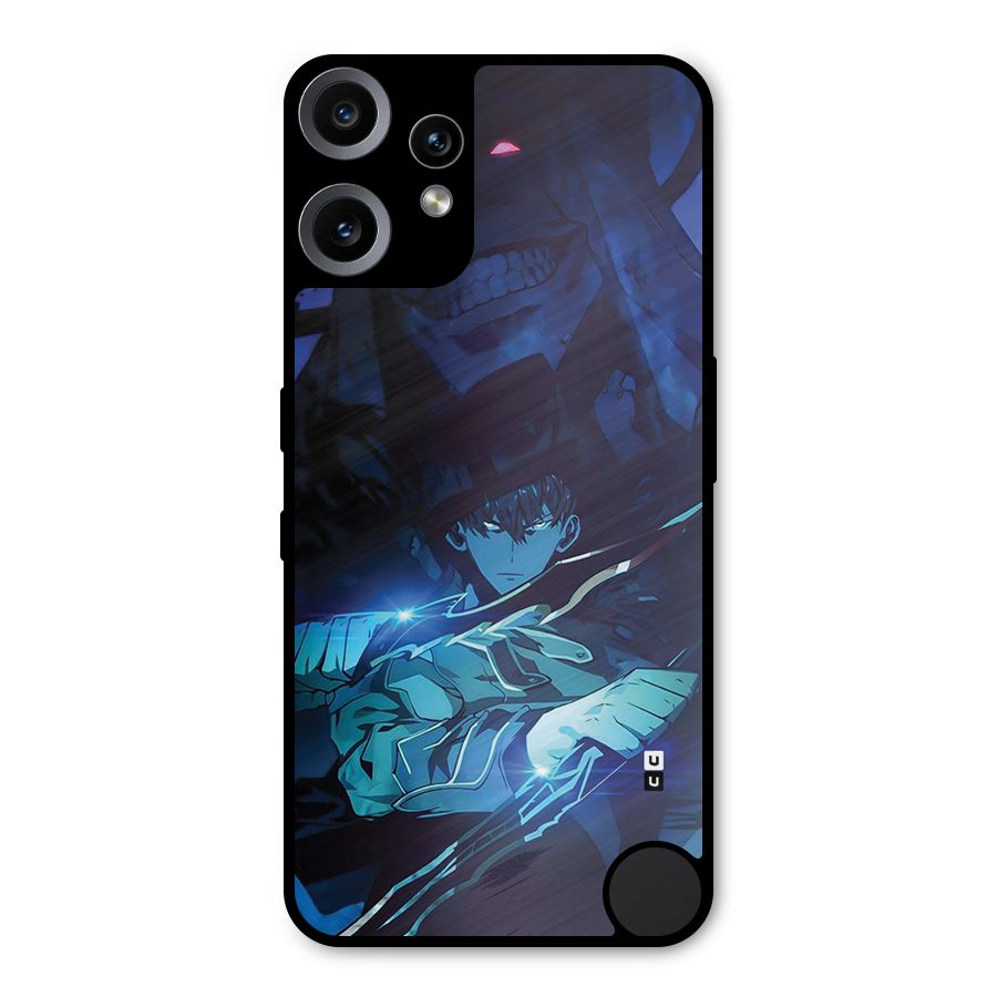 Jinwoo Fighting Mode Metal Back Case for Nothing CMF Phone 2 Pro