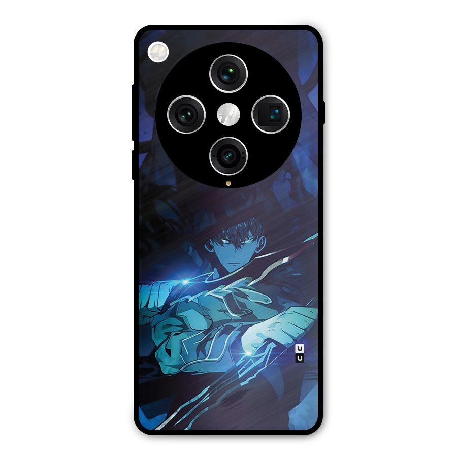 Jinwoo Fighting Mode Metal Back Case for Oppo Find X8 Pro