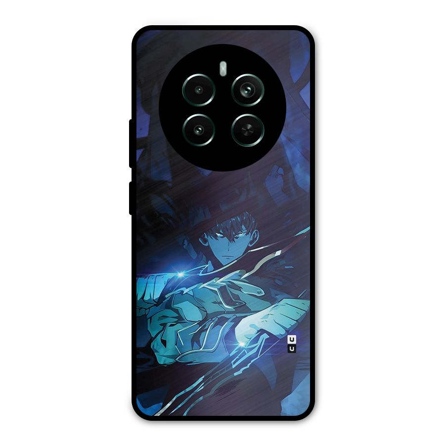 Jinwoo Fighting Mode Metal Back Case for Realme Narzo 70 Pro