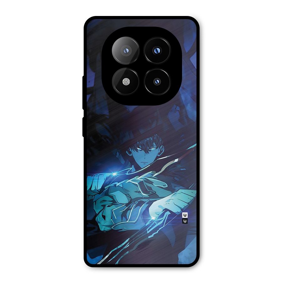 Jinwoo Fighting Mode Metal Back Case for Redmi Note 14 Pro Plus 5G