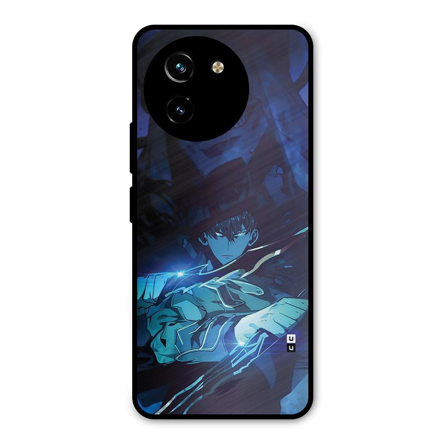 Jinwoo Fighting Mode Metal Back Case for Vivo T3x