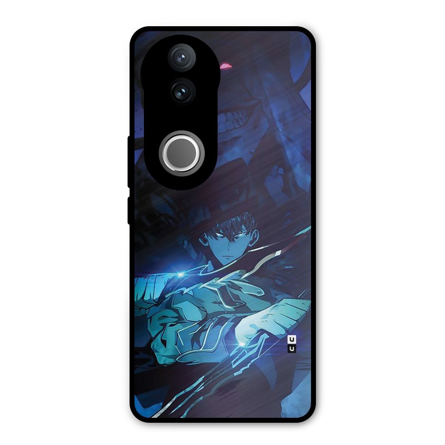 Jinwoo Fighting Mode Metal Back Case for Vivo V50e
