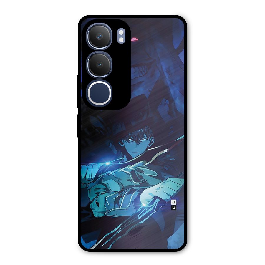 Jinwoo Fighting Mode Metal Back Case for Vivo Y29
