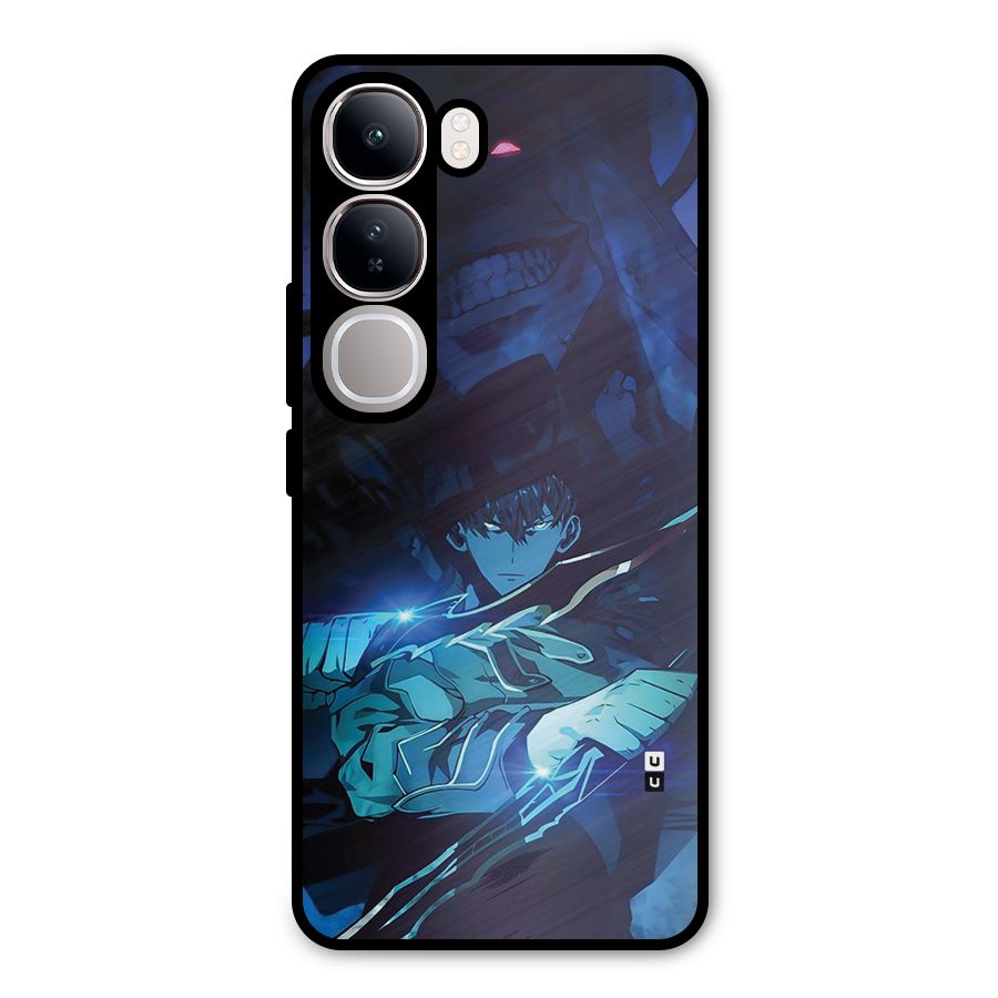 Jinwoo Fighting Mode Metal Back Case for Vivo Y300