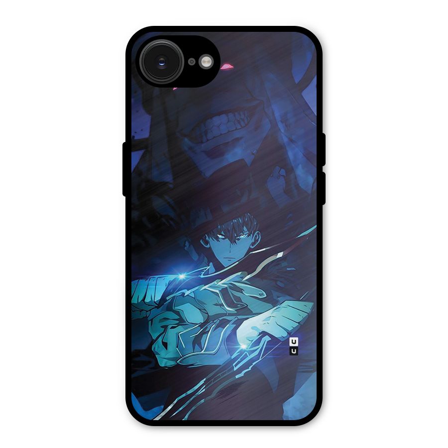 Jinwoo Fighting Mode Metal Back Case for iPhone 16e