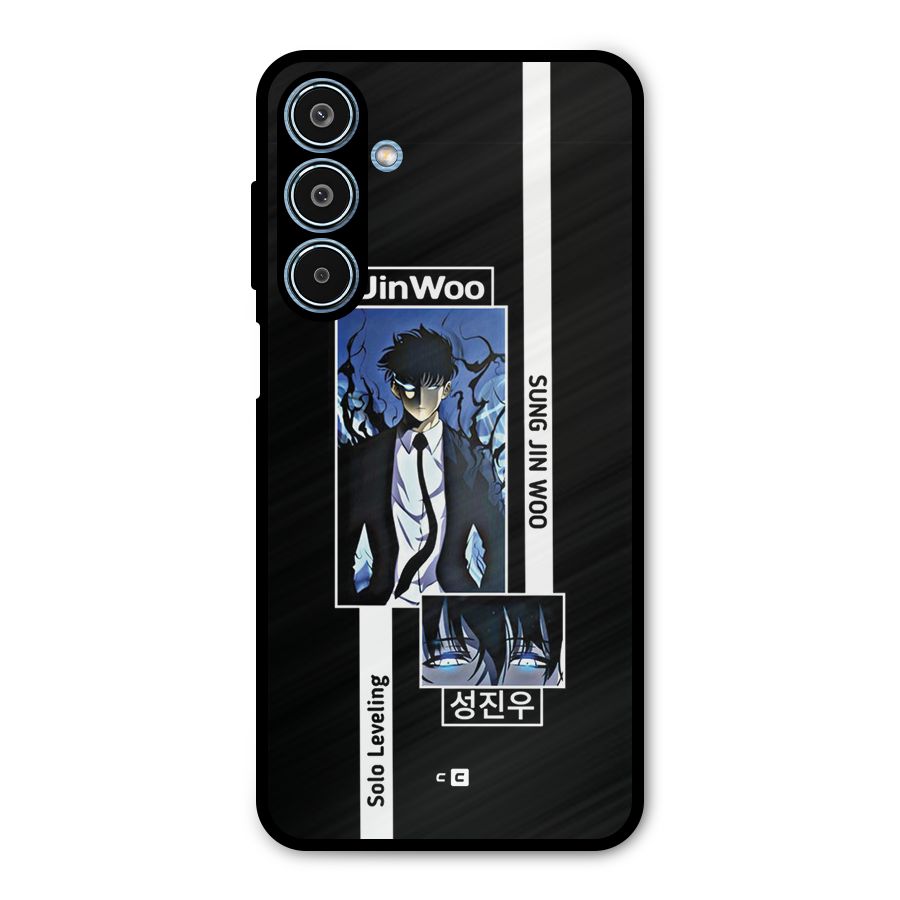 Jinwoo Sung In A Battle Form Metal Back Case for Galaxy M35