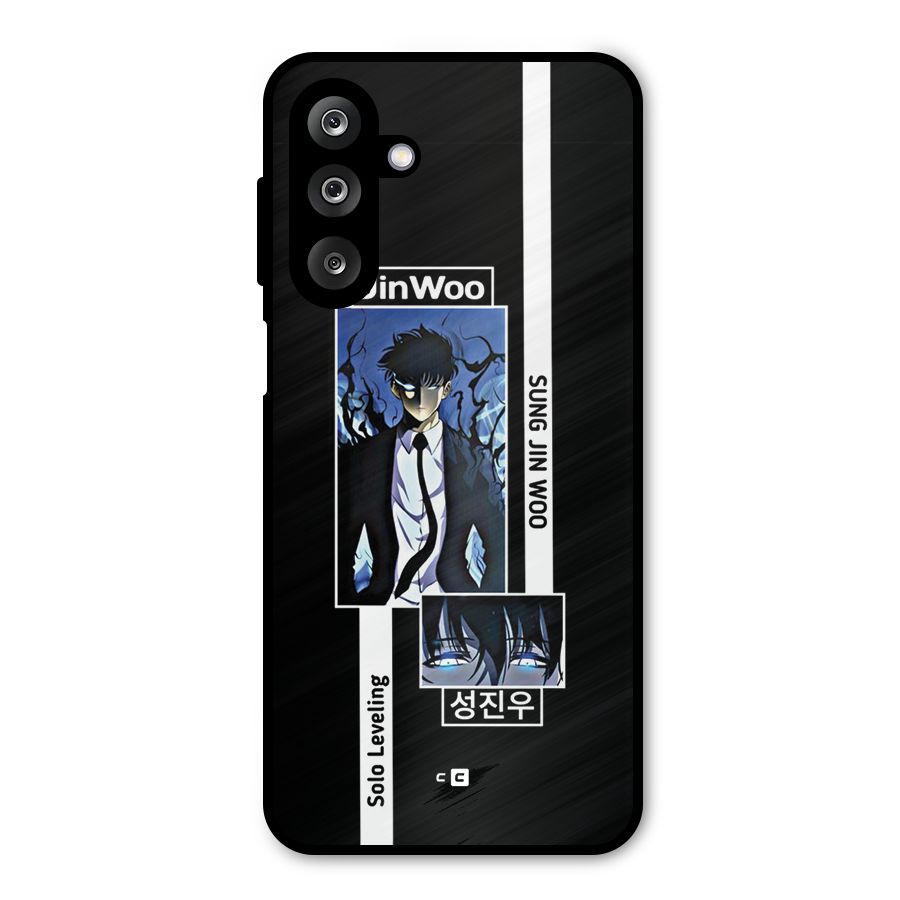 Jinwoo Sung In A Battle Form Metal Back Case for Galaxy M36