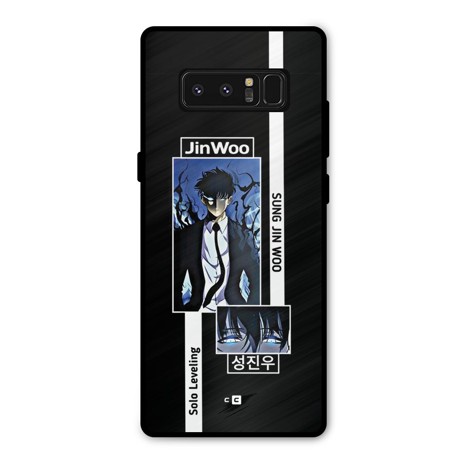 Jinwoo Sung In A Battle Form Metal Back Case for Galaxy Note 8