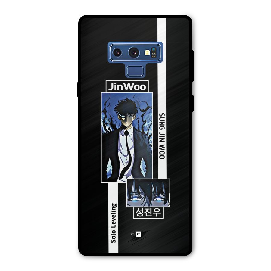 Jinwoo Sung In A Battle Form Metal Back Case for Galaxy Note 9
