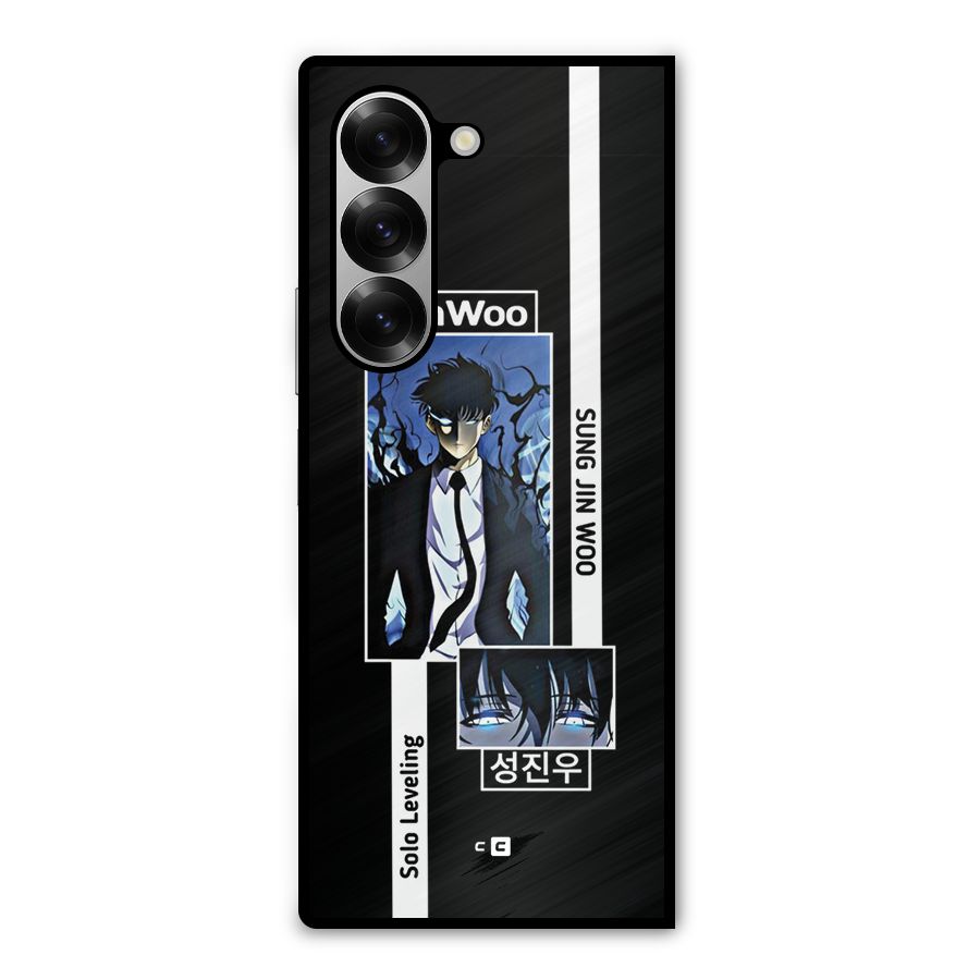 Jinwoo Sung In A Battle Form Metal Back Case for Galaxy Z Fold6
