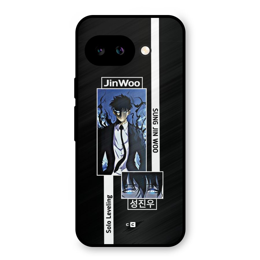 Jinwoo Sung In A Battle Form Metal Back Case for Google Pixel 9a