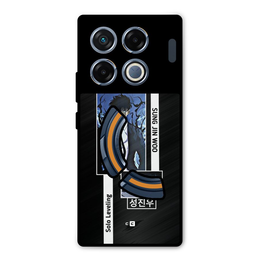 Jinwoo Sung In A Battle Form Metal Back Case for Infinix GT 20 Pro