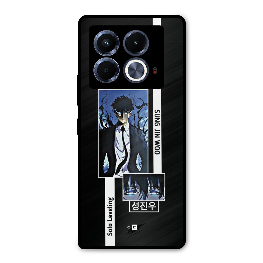 Jinwoo Sung In A Battle Form Metal Back Case for Infinix Note 40 5G