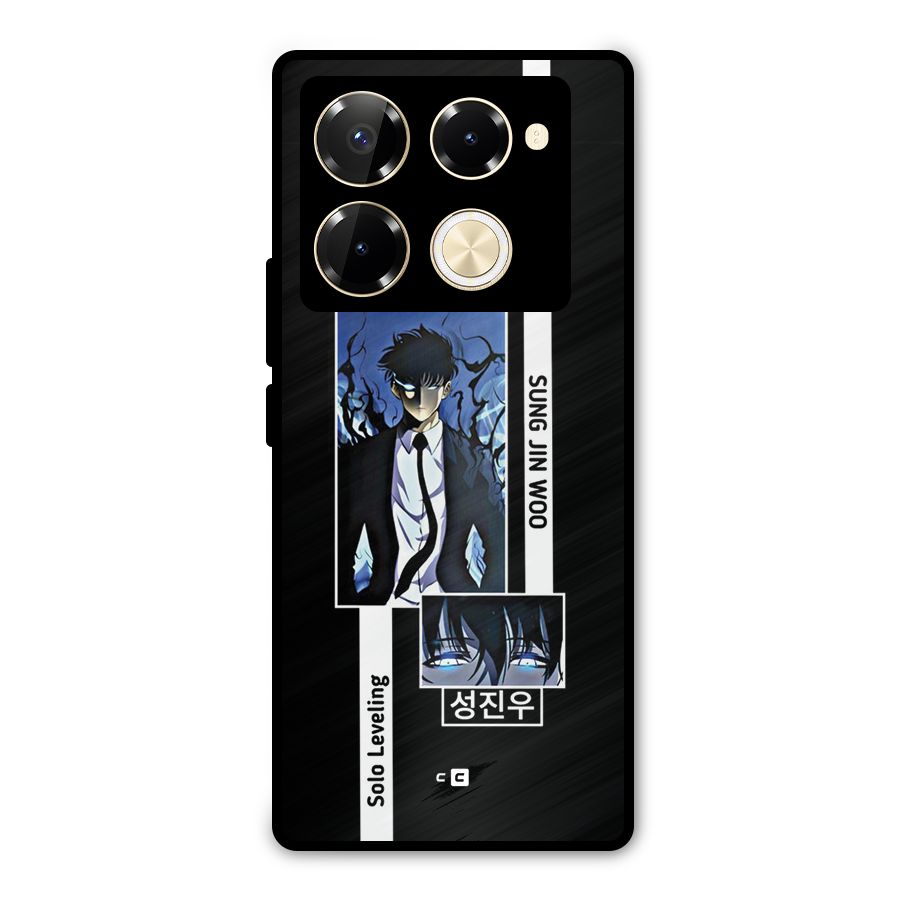 Jinwoo Sung In A Battle Form Metal Back Case for Infinix Note 40 Pro