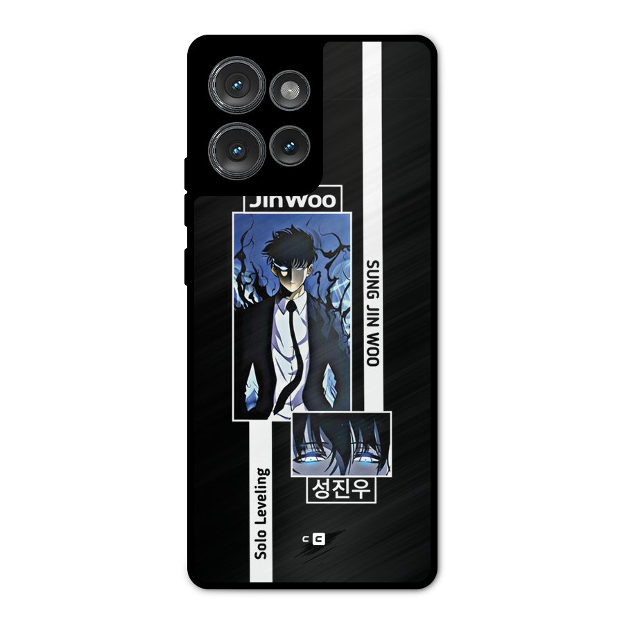 Jinwoo Sung In A Battle Form Metal Back Case for Motorola Edge 50