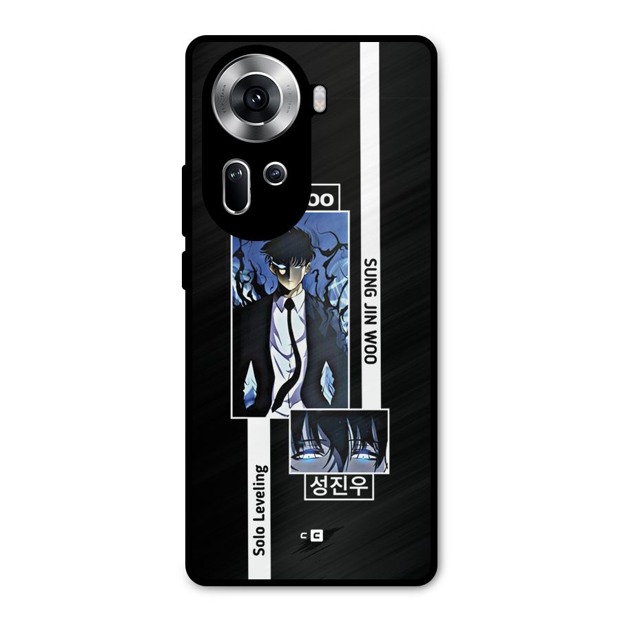 Jinwoo Sung In A Battle Form Metal Back Case for Oppo Reno11 5G