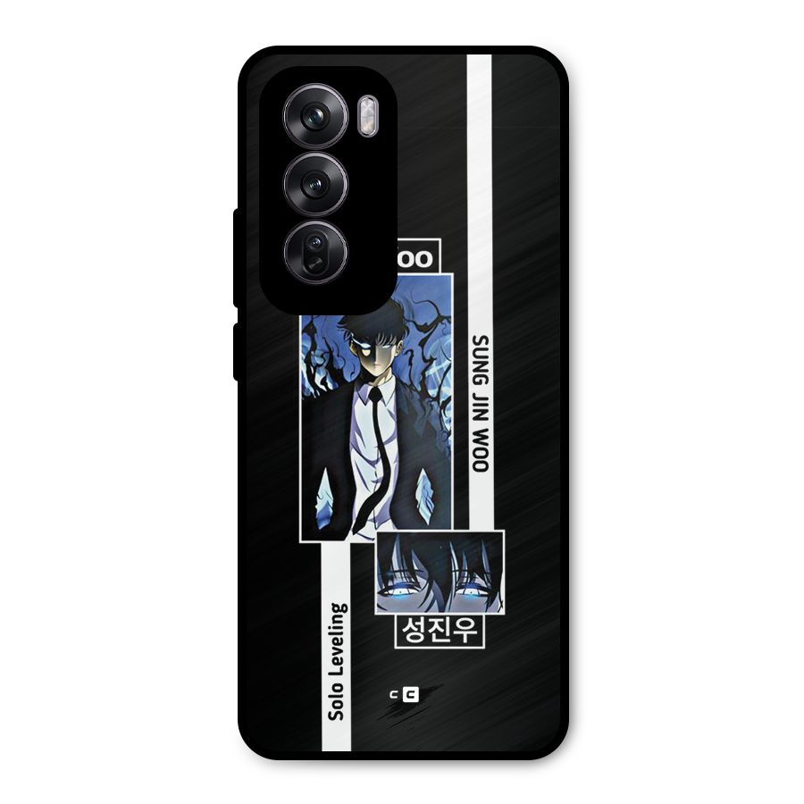 Jinwoo Sung In A Battle Form Metal Back Case for Oppo Reno12 Pro