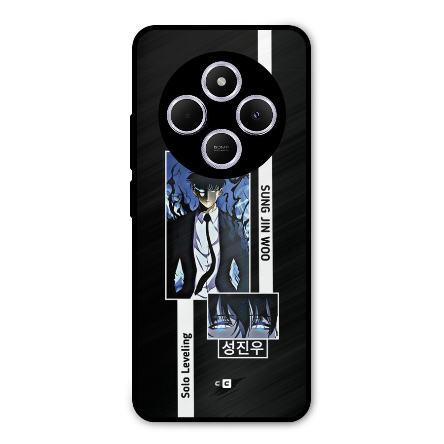 Jinwoo Sung In A Battle Form Metal Back Case for Poco C75 5G