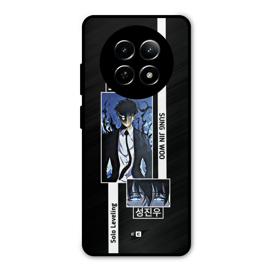Jinwoo Sung In A Battle Form Metal Back Case for Realme Narzo 70x 5G