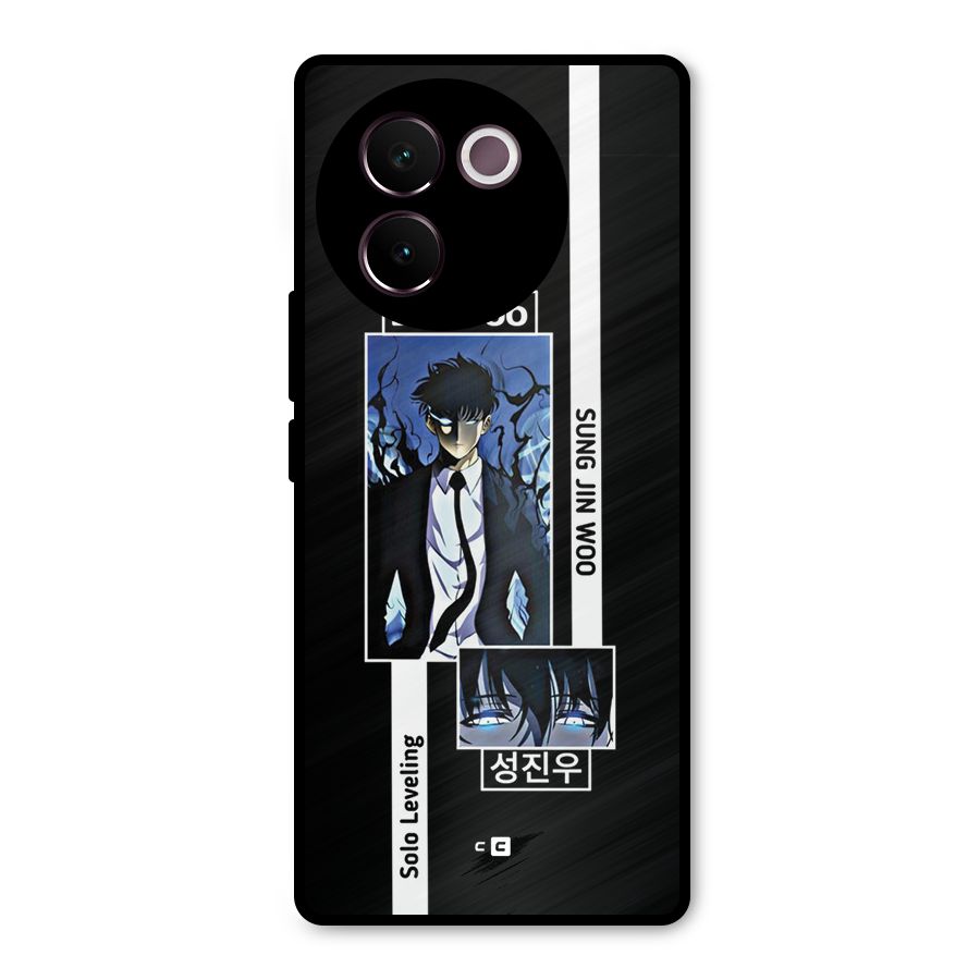 Jinwoo Sung In A Battle Form Metal Back Case for Vivo V30e