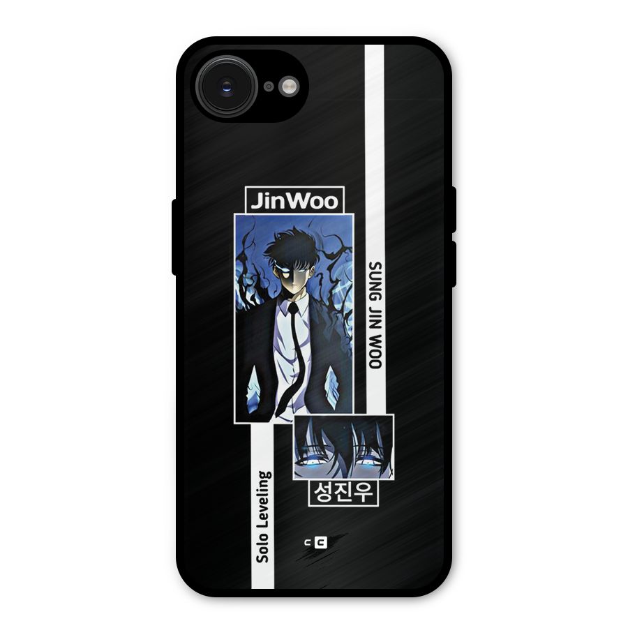 Jinwoo Sung In A Battle Form Metal Back Case for iPhone 16e