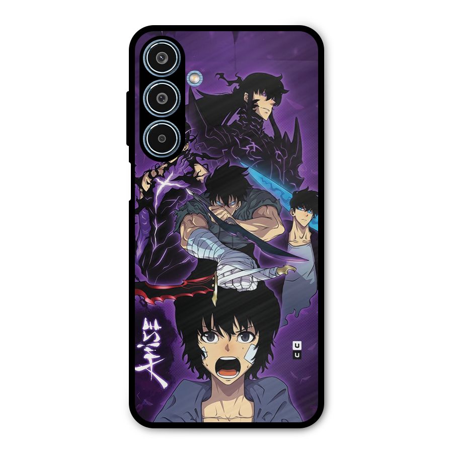 Jinwoo Sung Stance Metal Back Case for Galaxy M35