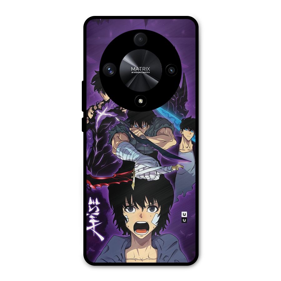 Jinwoo Sung Stance Metal Back Case for Honor X9b