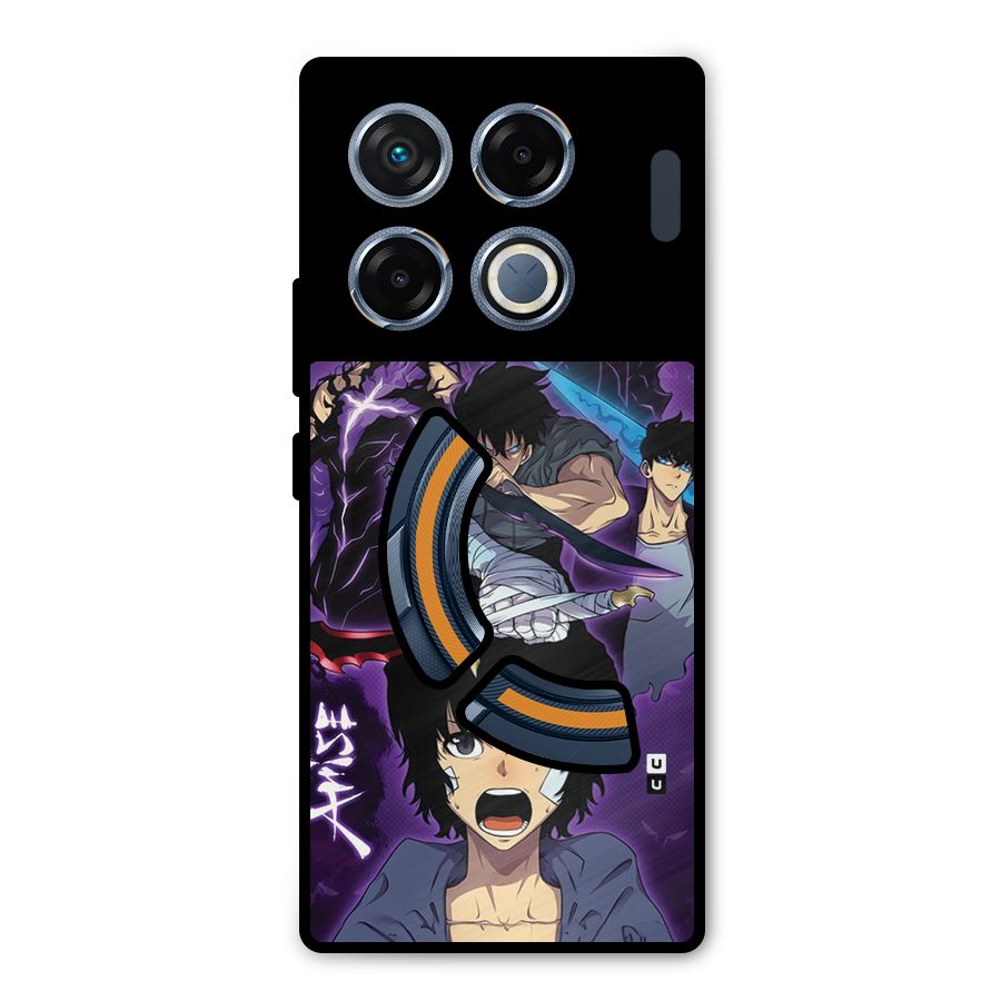 Jinwoo Sung Stance Metal Back Case for Infinix GT 20 Pro