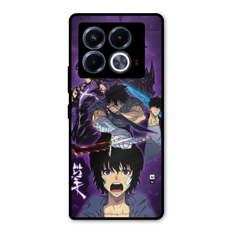 Jinwoo Sung Stance Metal Back Case for Infinix Note 40 5G