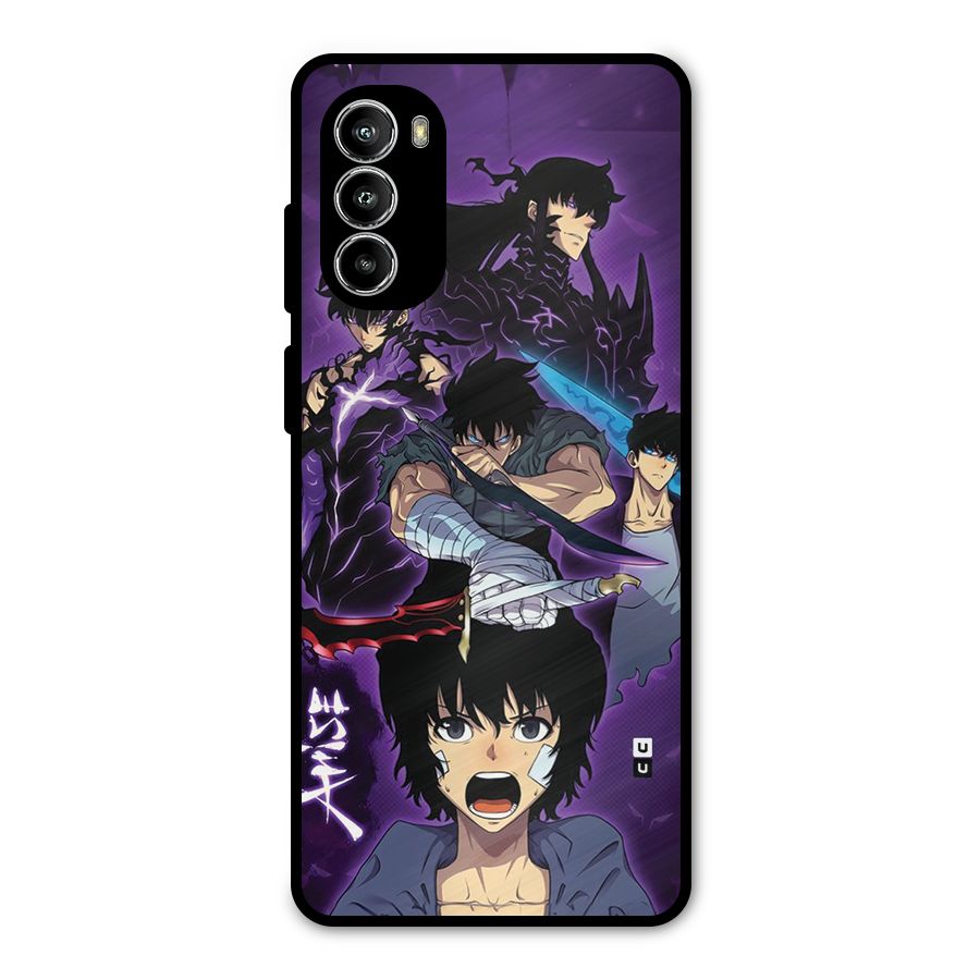 Jinwoo Sung Stance Metal Back Case for Moto G52