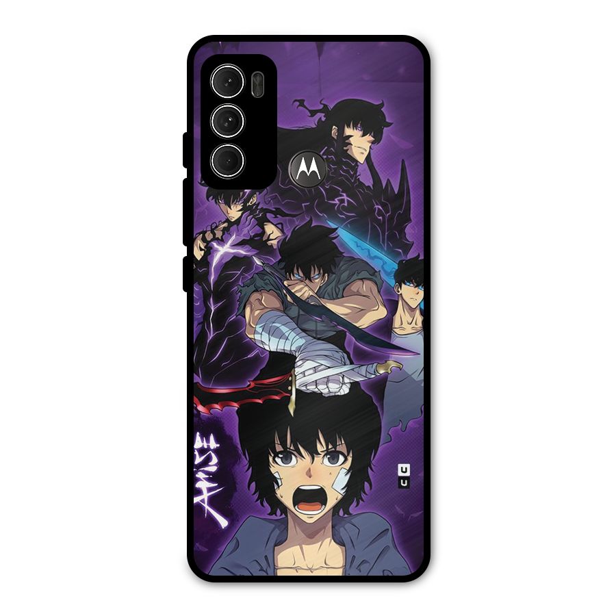 Jinwoo Sung Stance Metal Back Case for Moto G60