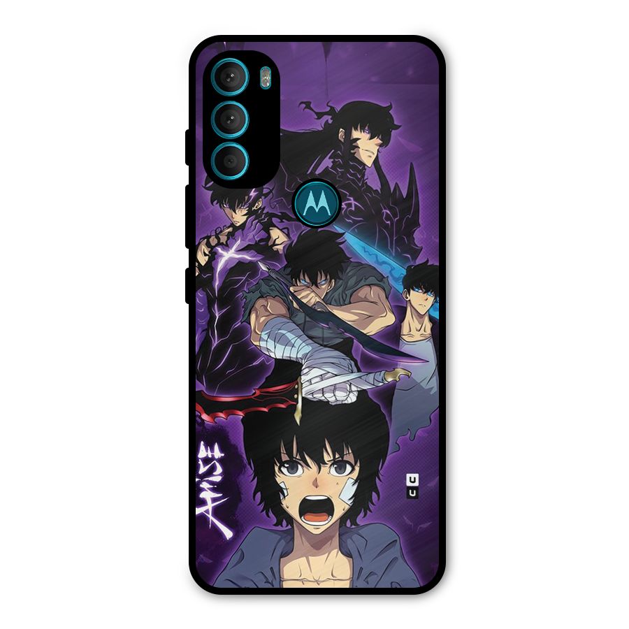 Jinwoo Sung Stance Metal Back Case for Moto G71 5G