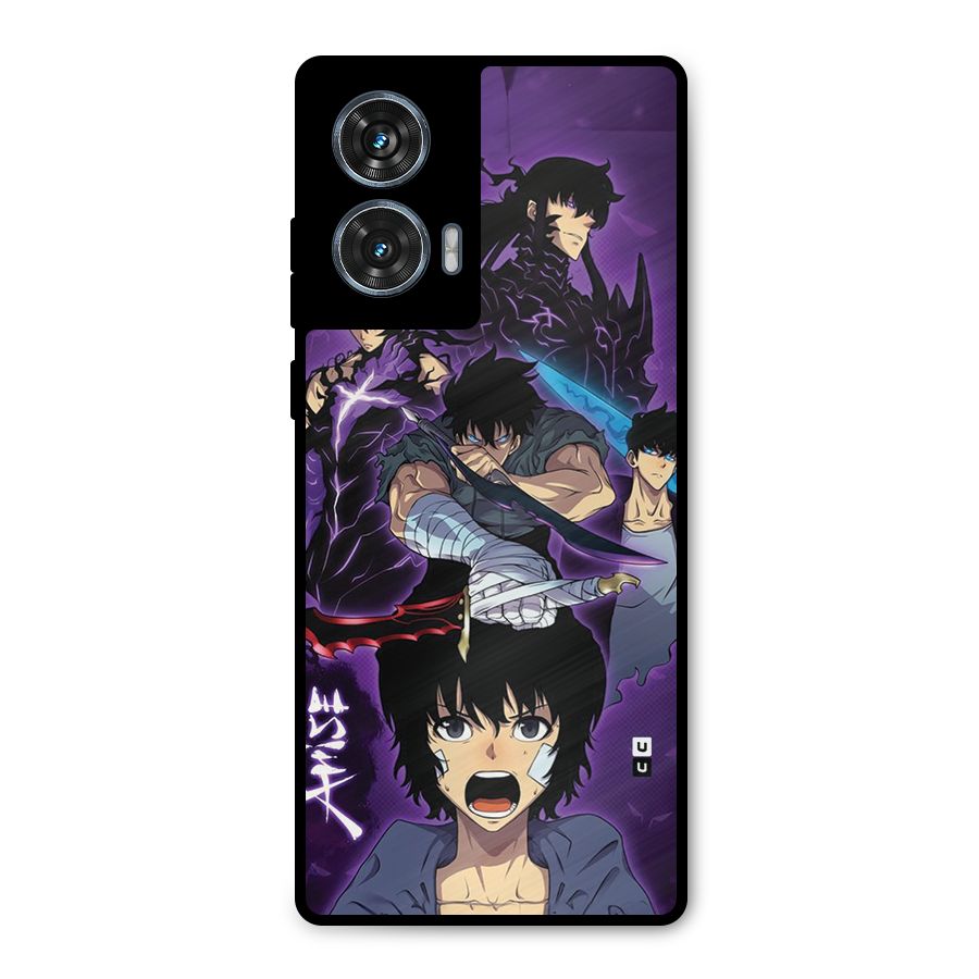 Jinwoo Sung Stance Metal Back Case for Motorola Edge 50 Fusion
