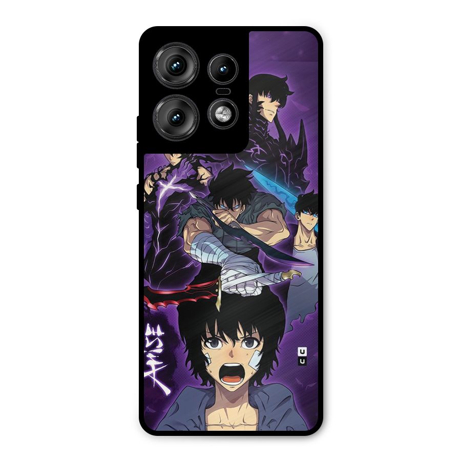 Jinwoo Sung Stance Metal Back Case for Motorola Edge 50 Pro