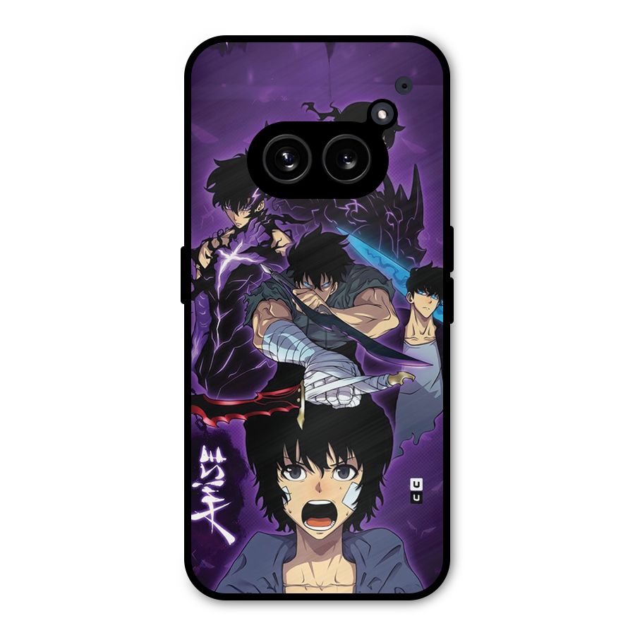 Jinwoo Sung Stance Metal Back Case for Nothing Phone 2a Plus