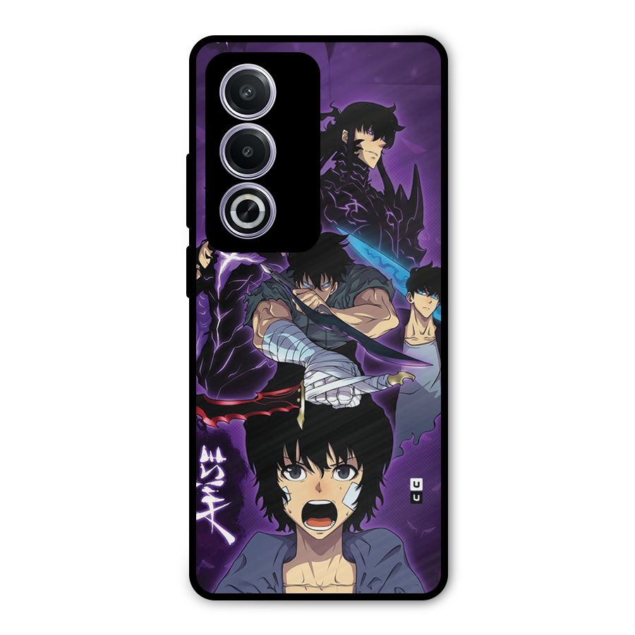 Jinwoo Sung Stance Metal Back Case for Oppo A3 Pro