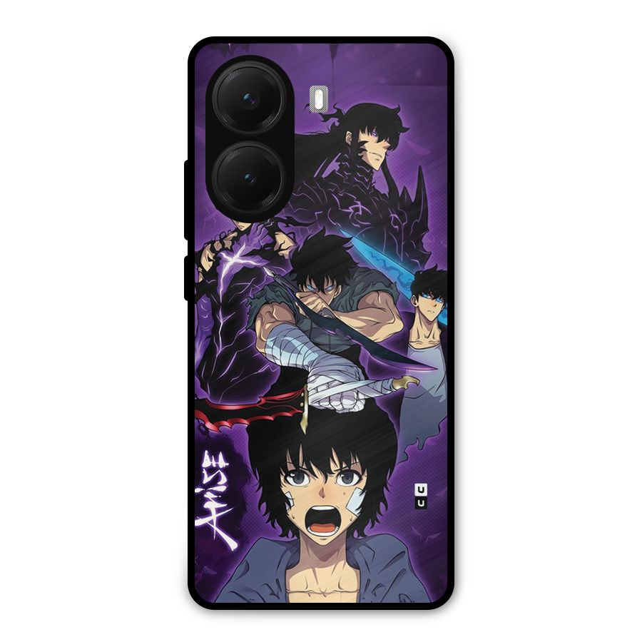 Jinwoo Sung Stance Metal Back Case for Poco X7 Pro