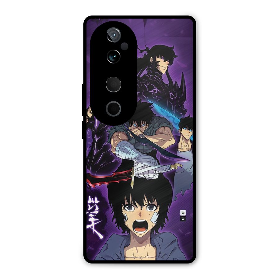 Jinwoo Sung Stance Metal Back Case for Vivo T3 Ultra