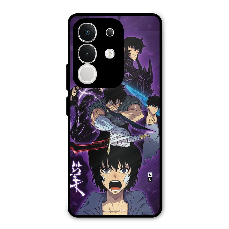Jinwoo Sung Stance Metal Back Case for Vivo T4x
