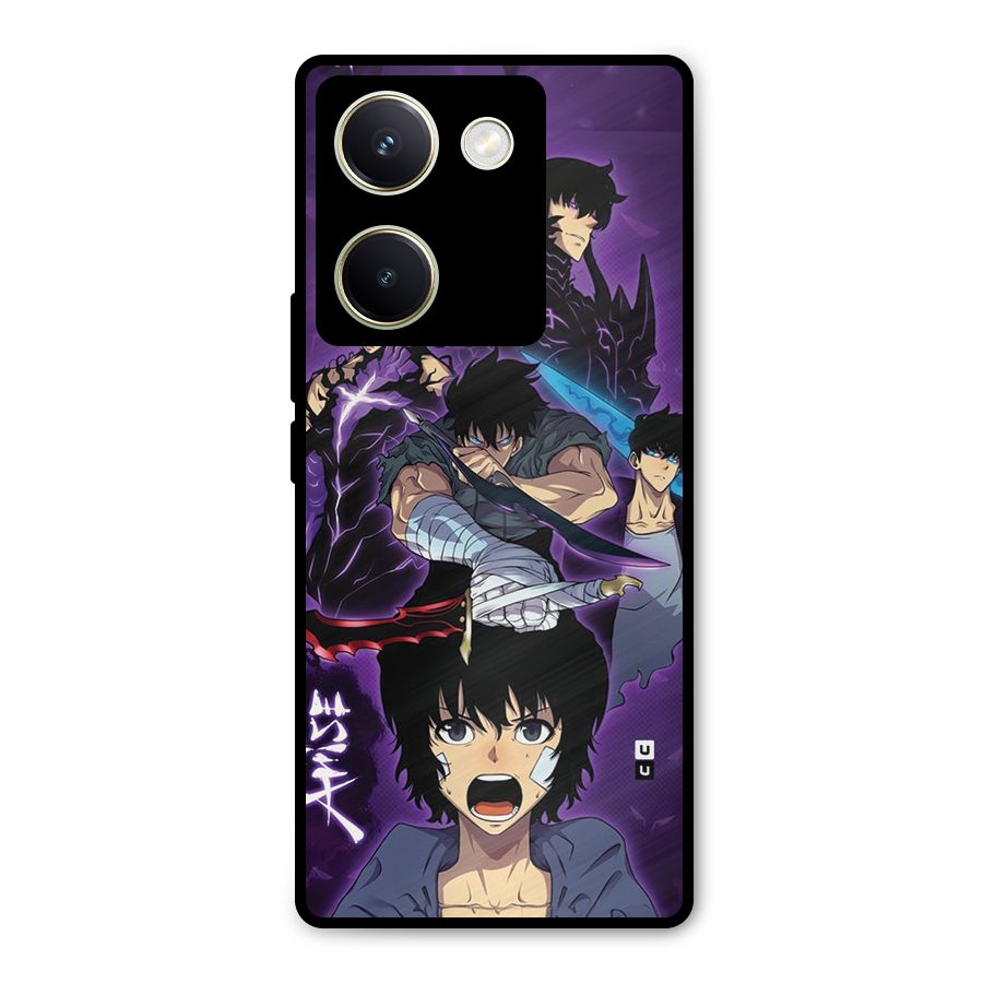 Jinwoo Sung Stance Metal Back Case for Vivo Y200 Pro