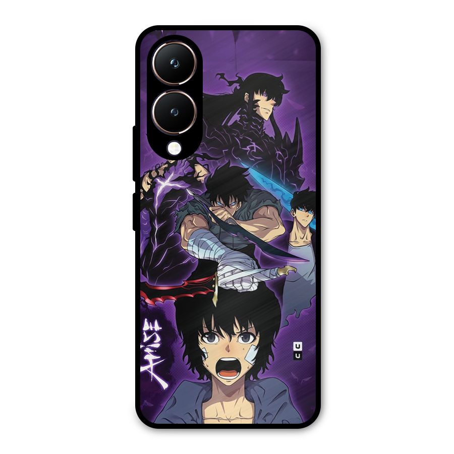 Jinwoo Sung Stance Metal Back Case for Vivo Y28