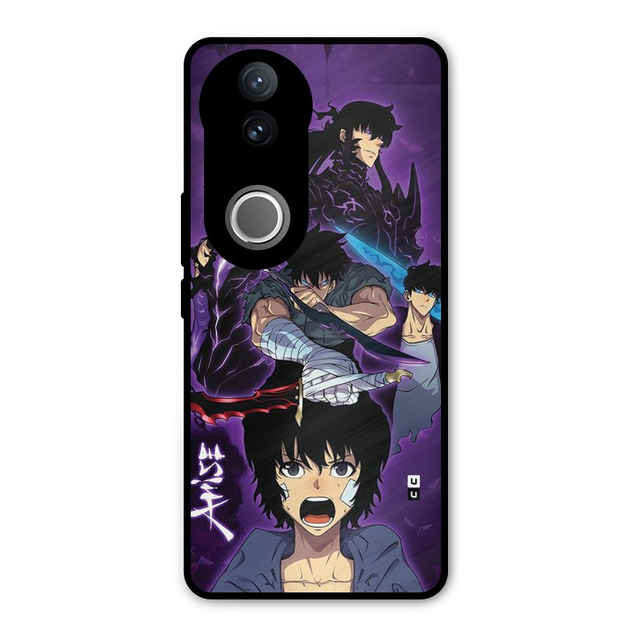 Jinwoo Sung Stance Metal Back Case for iQOO Z10R