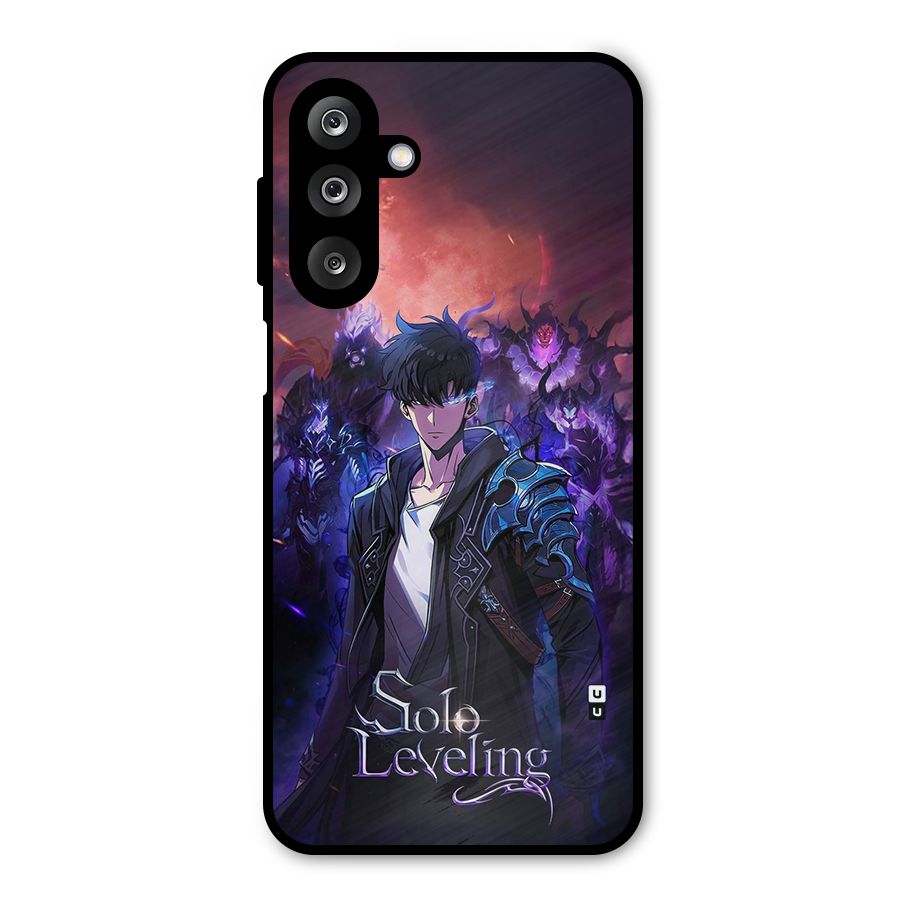 Jinwoo With Knights Metal Back Case for Galaxy M36