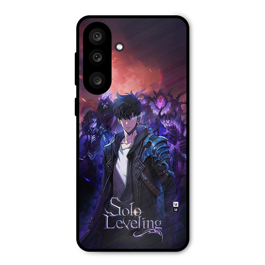 Jinwoo With Knights Metal Back Case for Galaxy M56