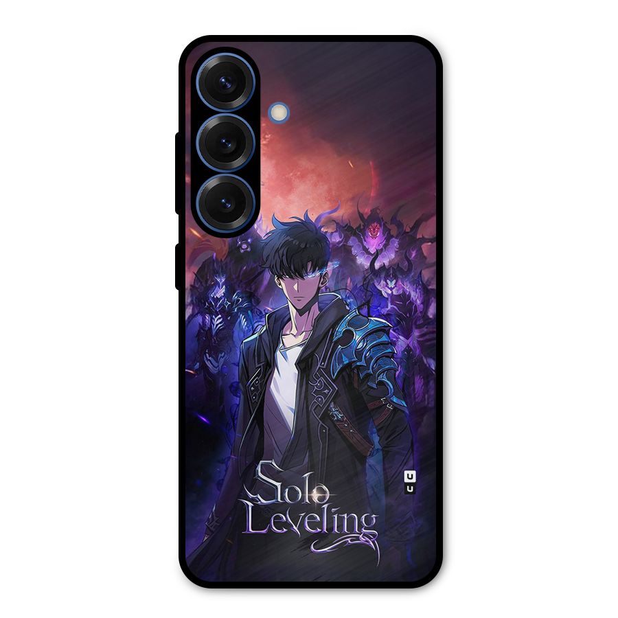 Jinwoo With Knights Metal Back Case for Galaxy S25