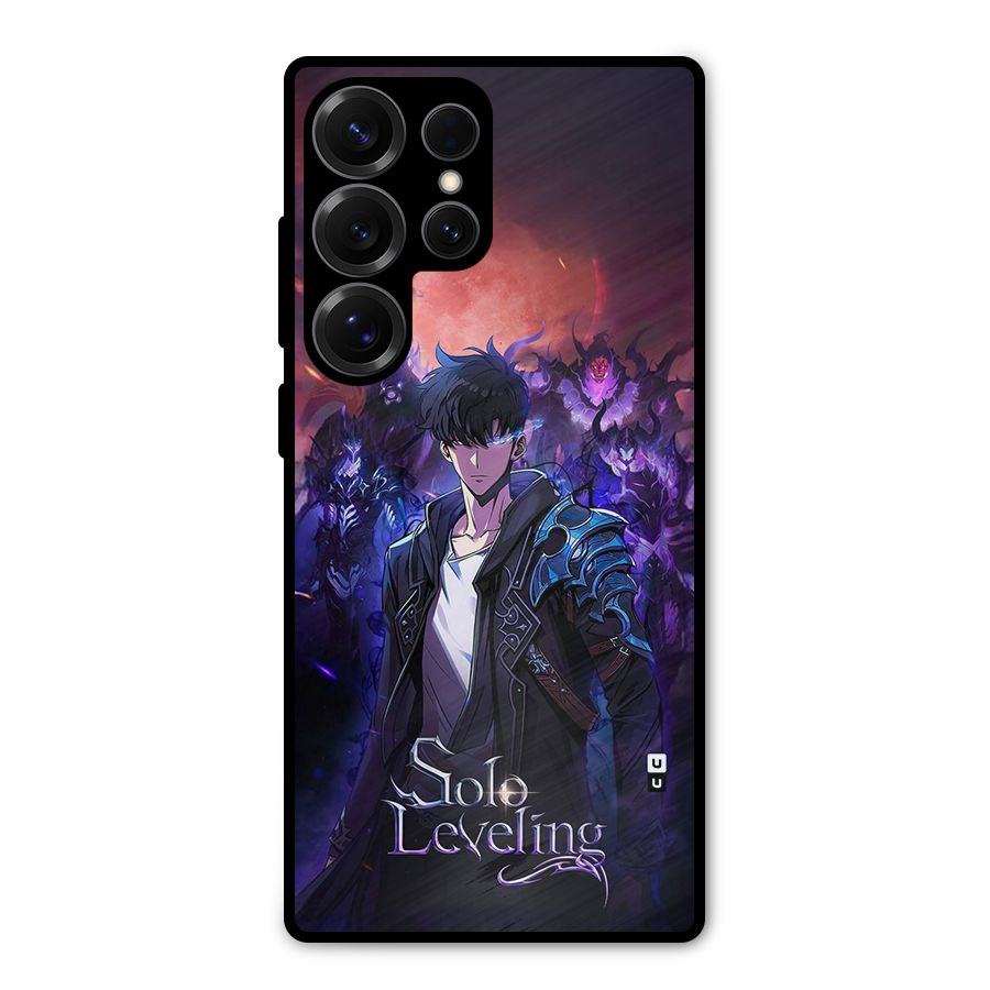 Jinwoo With Knights Metal Back Case for Galaxy S25 Ultra