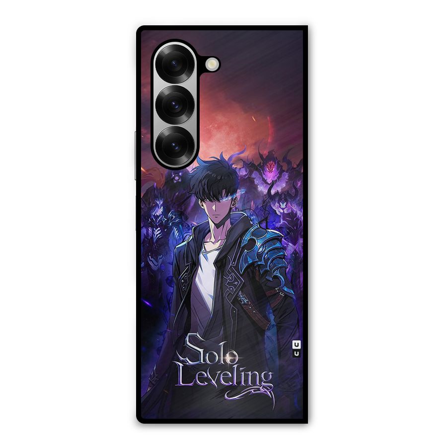 Jinwoo With Knights Metal Back Case for Galaxy Z Fold6