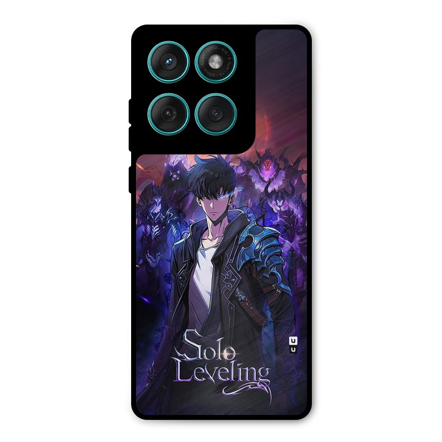 Jinwoo With Knights Metal Back Case for Motorola Edge 60
