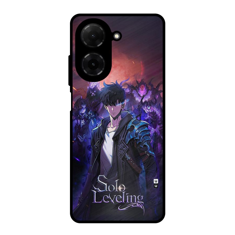 Jinwoo With Knights Metal Back Case for Poco C71
